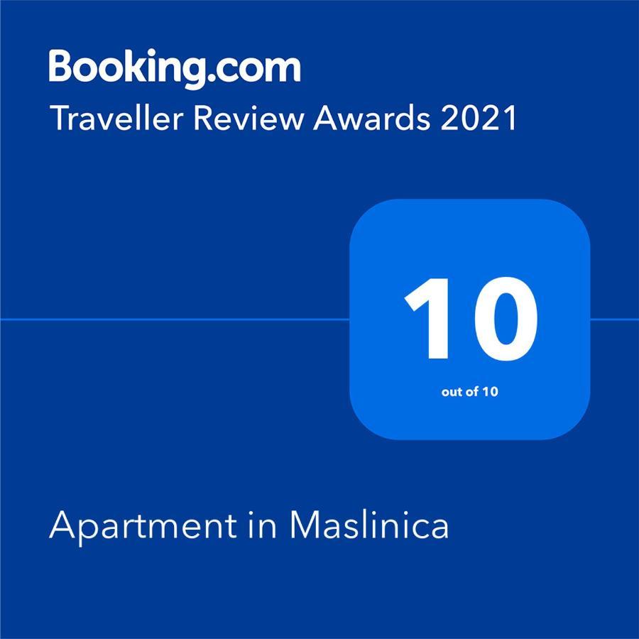 Apartment In Maslinica 70M From The Sea 外观 照片